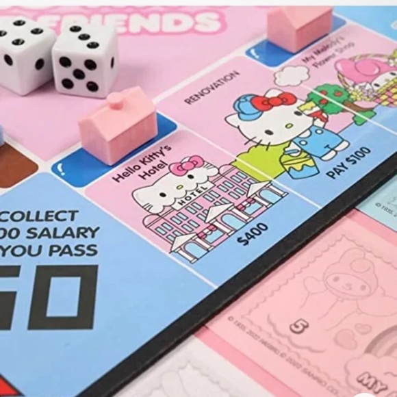 Hello Kitty Monopoly - Picture 5 of 7